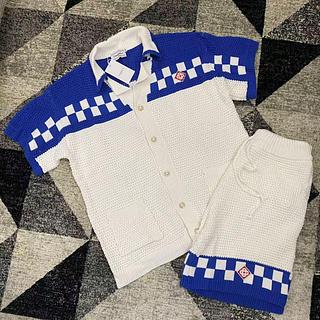 conjunto chrochê camiseta e bermuda