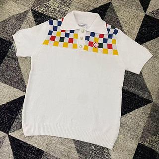 camisa polo de crochê